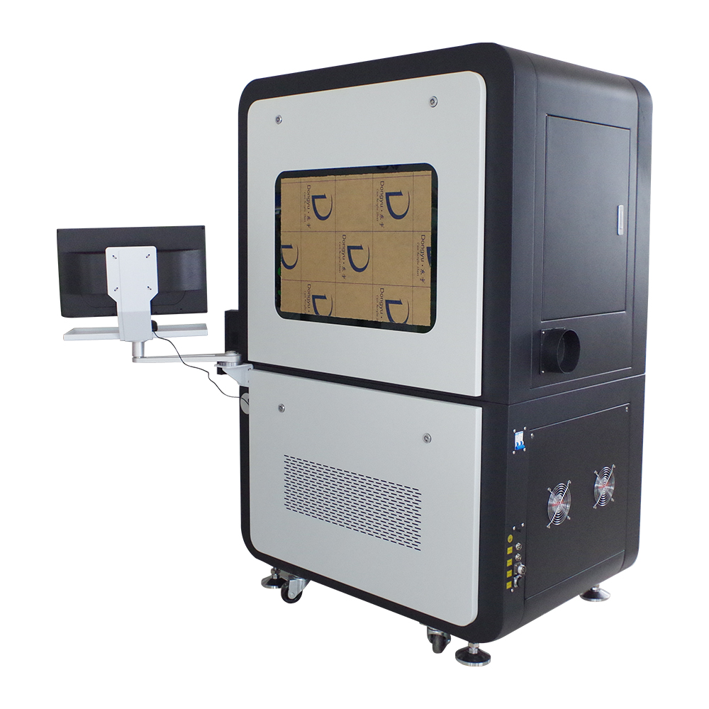 Corte en cuadritos de obleas de silicio, máquina de corte por láser UV para tablero de troquel de plantilla de PCB para placa de circuito de PCB FPC