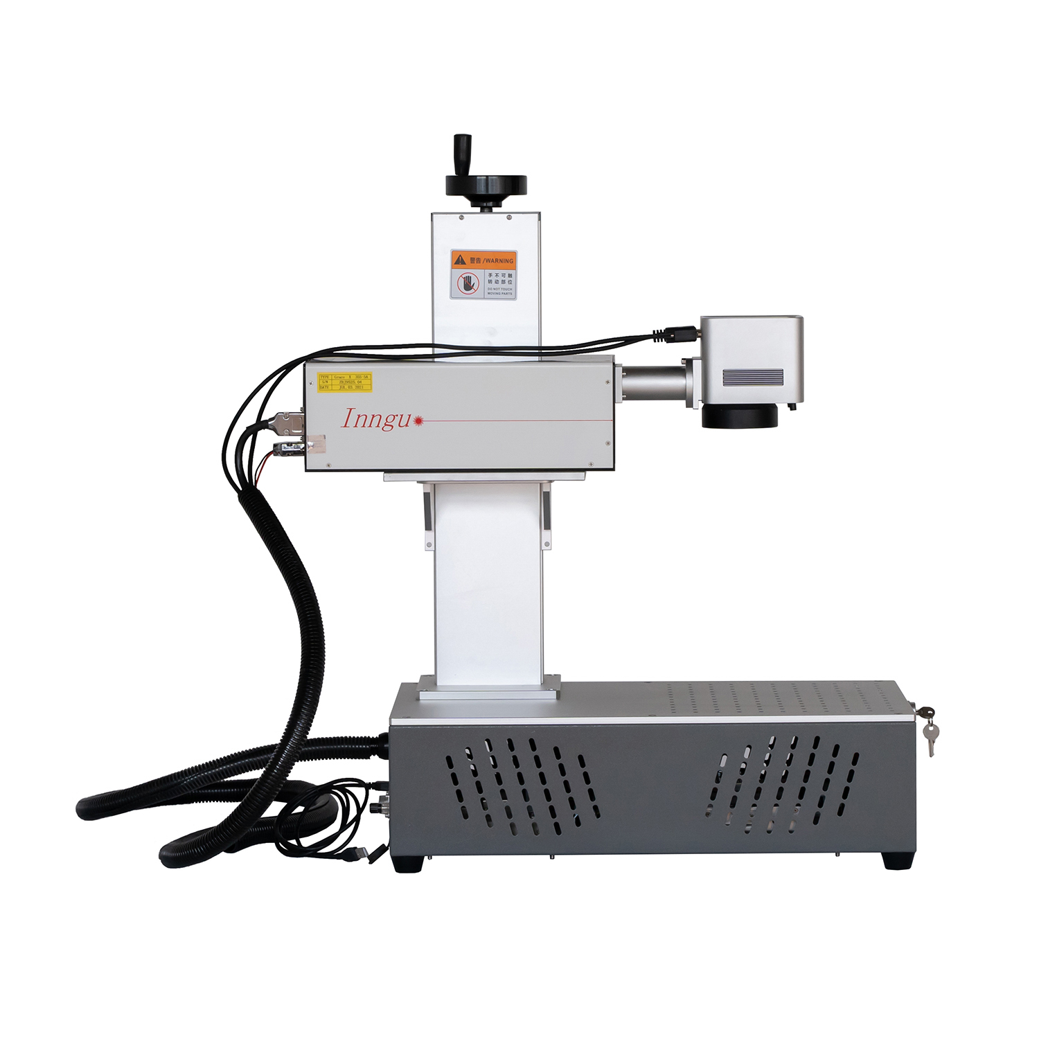 Máquina de impresión de grabado de marcado láser UV de 3W 5W con refrigeración por aire de estilo pequeño todo en uno