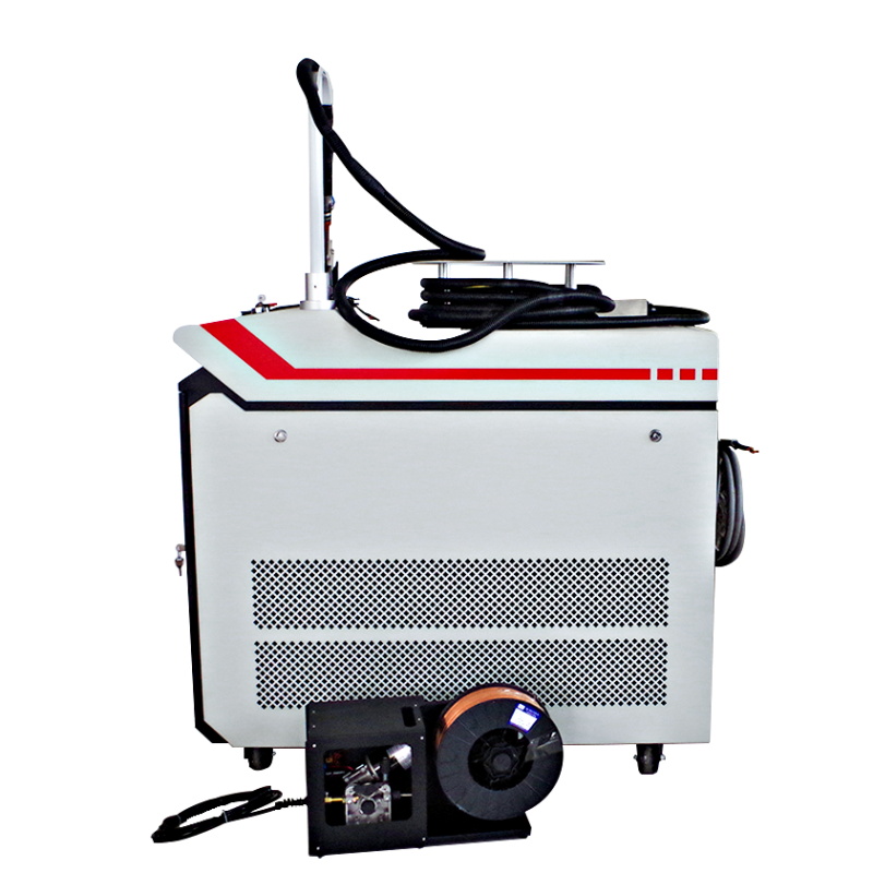 Raycus JPT Max 500w 1000w 1500w 2000w Máquina de soldadura láser de fibra de mano de metal Soldador láser con alimentador de alambre